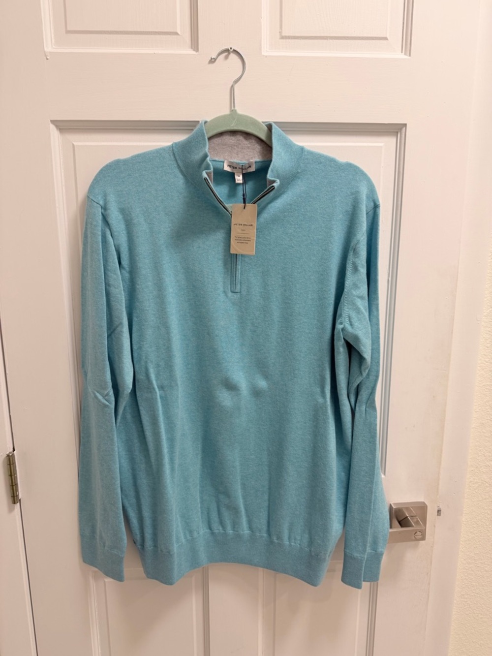 Peter Millar Men's Crest Quarter-Zip size M